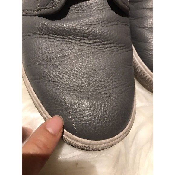 LACOSTE AMPTHILL Men Boots Chukka Leather Ankle Sneaker Logo Gray Size 9.5 - Picture 6 of 6